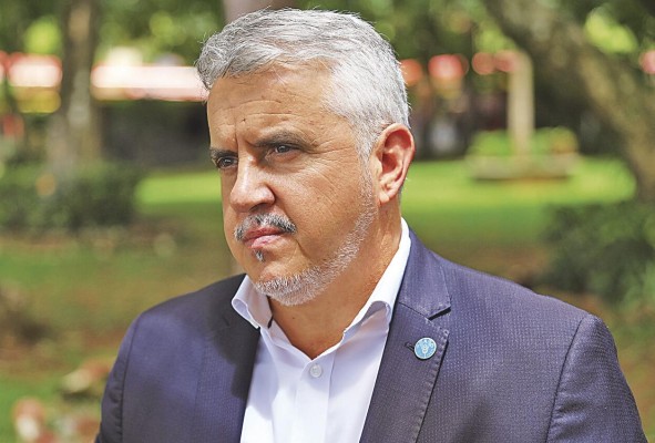 El coordinador sub-regional la FAO para Mesoamérica, Adoniram Sanches, durante la entrevista con 'La Decana'.