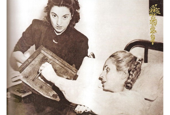 Votó por primera vez en 1951, días después de ser operada.