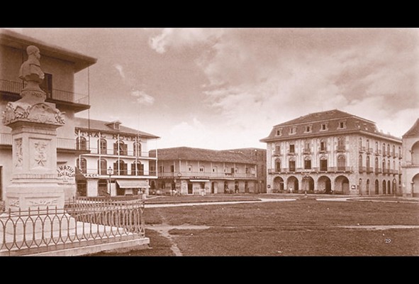 El fotógrafo Edward Muybridge recopiló testimonios fotográficos de la ciudad de Panamá en 1875.
