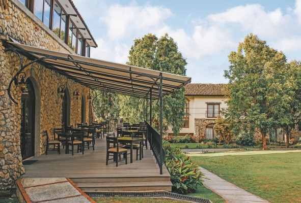 Terraza de O'Pedros