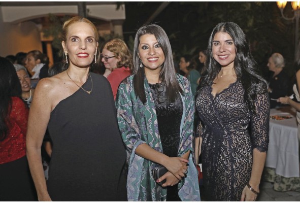 Violeta Villar, Diana Vanegas y Carla De Sanctis