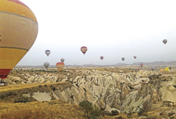 Sus paseos en globo son reconocidos a nivel mundial.