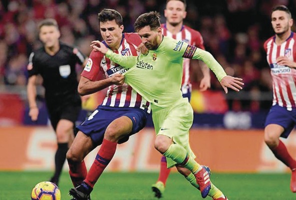 Atlético de Madrid y Barcelona disputaran en el Estadio Wanda Metropolitano, de la capital española, el partido más atractivo del fin de semana europeo.