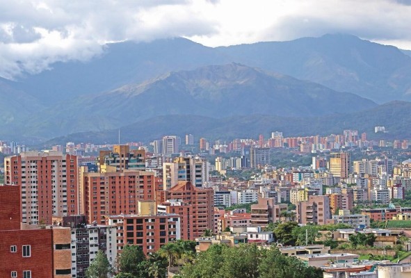 Vista de la ciudad de Valencia, Venezuela.