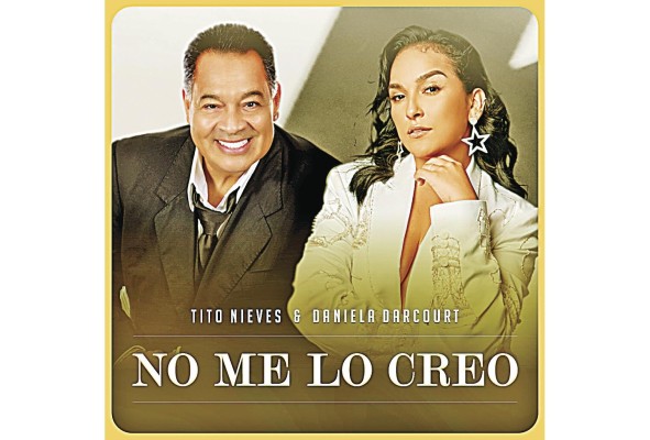 Tito Nieves canta junto a Daniela en el éxito 'No me lo creo'.