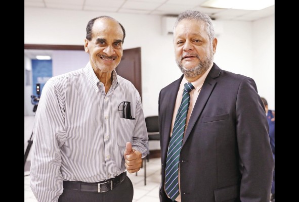 David Singh y Carlos Salazar