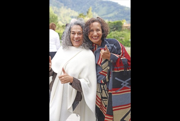 Patricia Miranda y Annie Young en Boquete