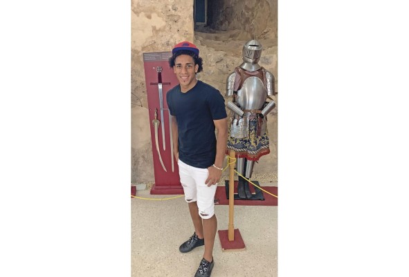 Cartagena es una ciudad cuya historia y fundación están vinculadas principalmente a los fenicios y romanos. El 'Coco' durante una visita al Museo de Arqueología.