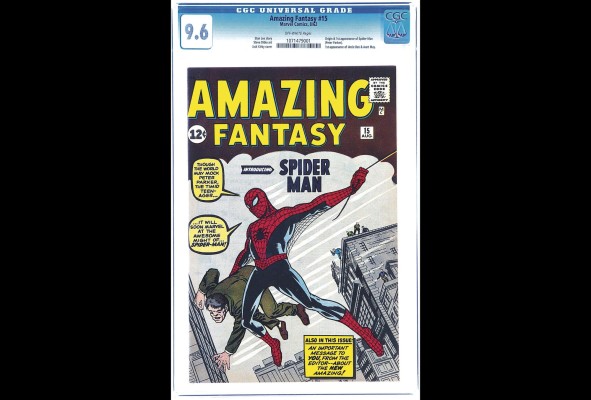 La primera aparición de Spider-Man en Amazon Fantasy No.15 fue vendida por $3.6 millones.