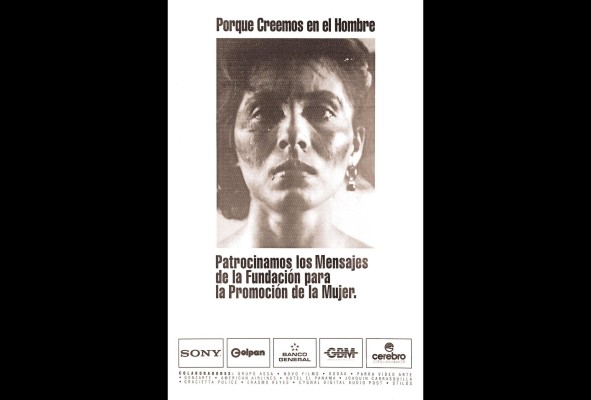 Afiche de una de las campañas de Fundamujer