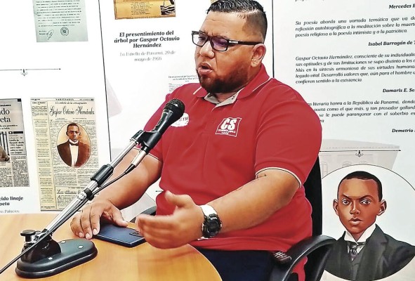 Maxwell Del Cid, vocero del sindicato STM
