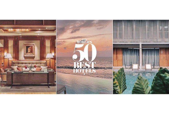 Los 50 mejores hoteles se presentarán en septiembre de este año por primera vez.