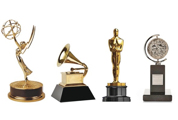 El Emmy, el Grammy, el Óscar y el Tony son considerados el 'grand slam' del entretenimiento.