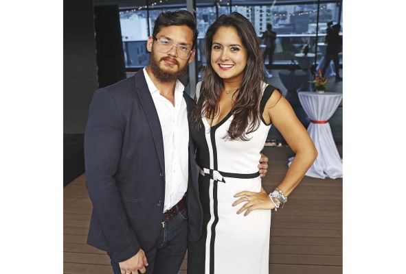 Luis Santa María y Nelly Leal