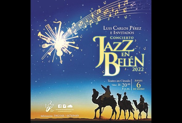 Afiche del concierto Jazz en Belén