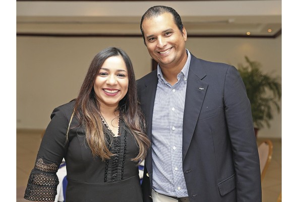 Flor Núñez y Rafael Bárcenas