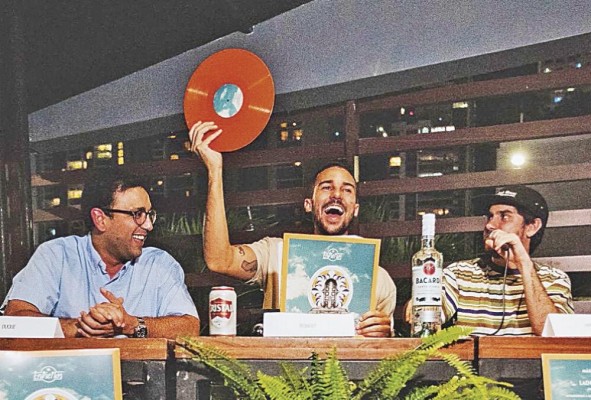 Entre Nos durante el lanzamiento de 'Más maña que fuerza'.