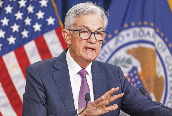 El presidente de la Reserva Federal de Estados Unidos, Jerome Powell