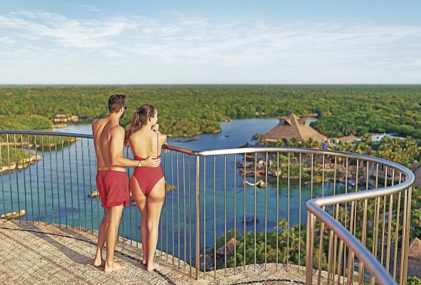 Contemplar la naturaleza es posible dentro del 'resort'.