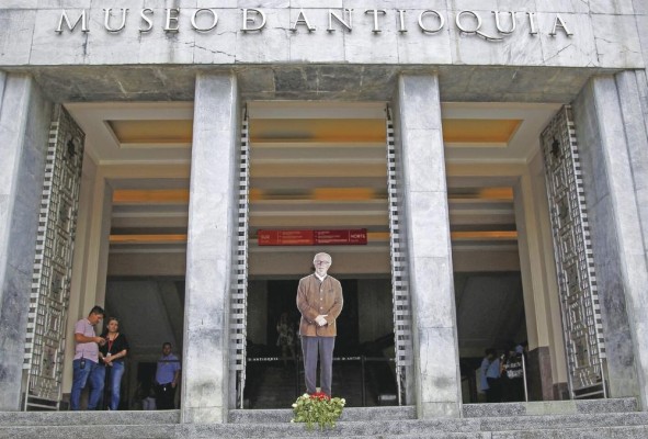 El Museo de Antioquia alberga 189 obras de Fernando Botero además de una sala dedicada al artista.