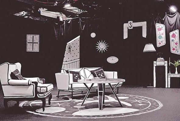 Parte interna del Teatro Guild de Ancón