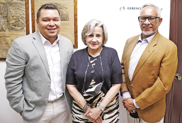 Juan Carlos Echeverría, Leonor Calderón, Orlando Acosta