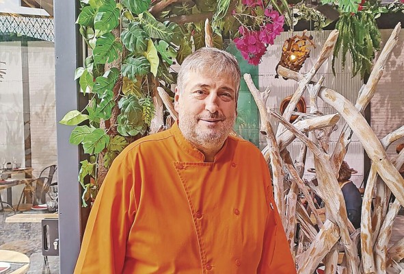 Un jardín con sabores catalanes se asienta en El Cangrejo