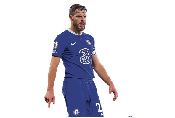 El futbolista español César Azpilicueta