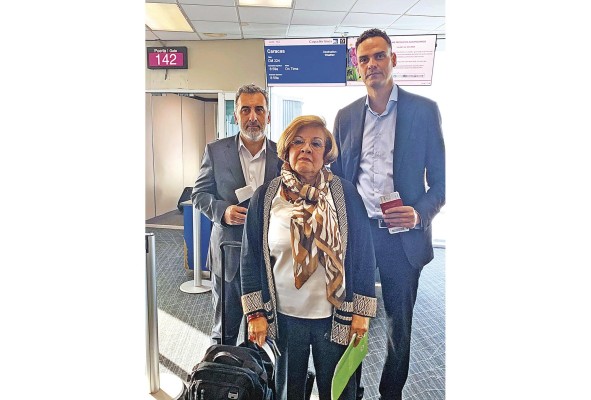 La delegación de la Comisión Interamericana de Derechos Humanos.
