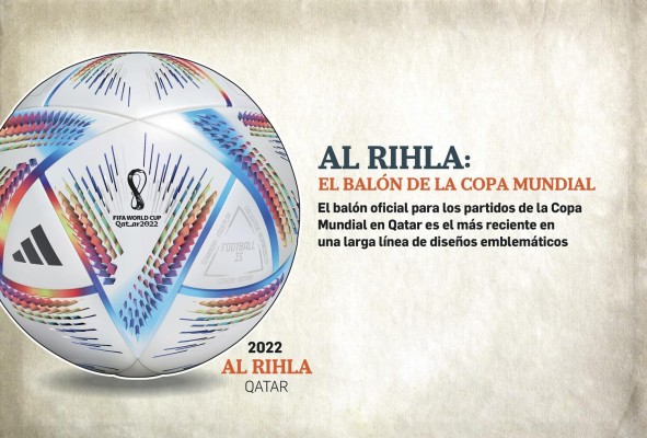 Al-Rihla: el balón que rodará en Catar 2022