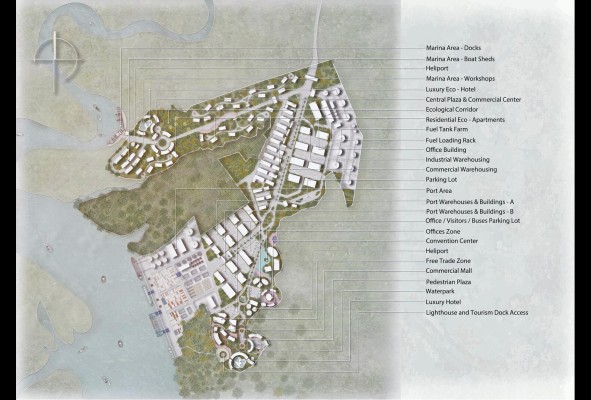 Este proyecto también contará con la prospección de agua, que se hará en el territorio privado del mismo para no afectar el suministro existente. También, Puerto Barú estará buscando soluciones de agua potable a grandes profundidades, que es de donde provendrá más del 80% del agua potable tratada en las tierras del proyecto.