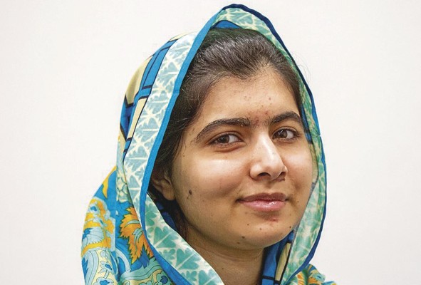 <strong>Malala Yousafzai.</strong>
