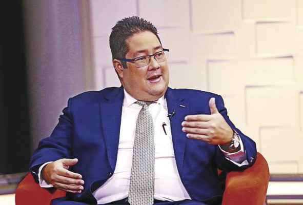 El presidente del Consejo Empresarial Logístico (Coel), Alberto López Tom, durante una entrevista con este diario