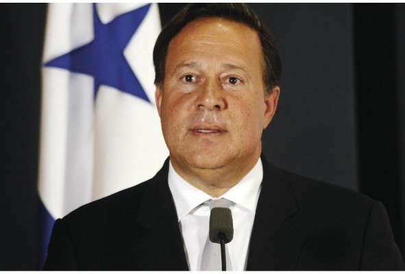 El expresidente Juan Carlos Varela