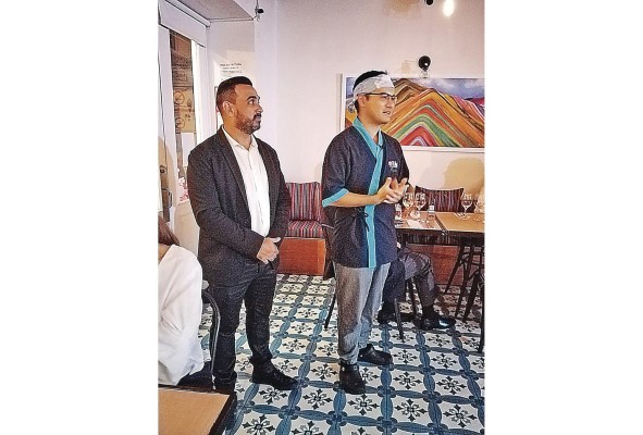 La velada estuvo a cargo del sommelier Luis 'Kike' Moreno y el chef Masaki Uyema