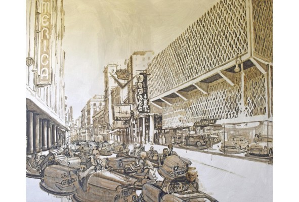 Una de las grandes fuentes de inspiración para el artista es las calles de la Habana y sus historias.