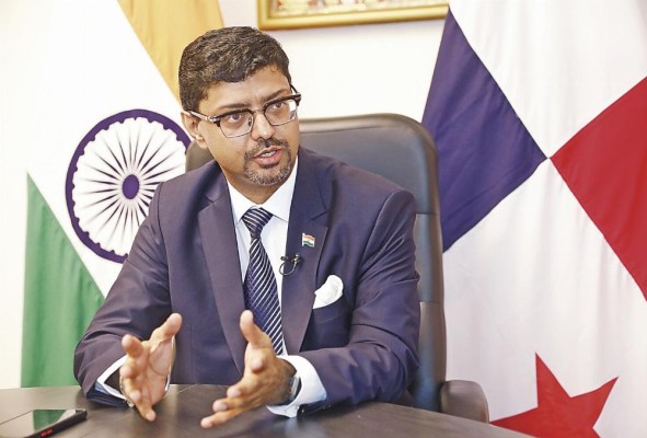 Sumit Seth, embajador de India en Panamá concurrente para Costa Rica y Nicaragua.