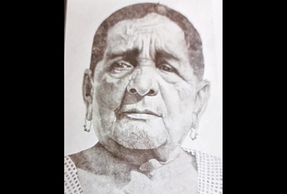 Retrato de Arquila Barría (plumilla)