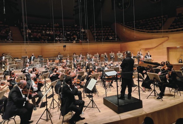 La sala de conciertos fue inaugurada en noviembre pasado.