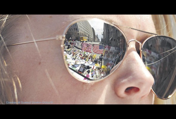 La cobertura del atentado con bomba en la maratón de Boston, 2013. Fue merecedora del premio Pulitzer.