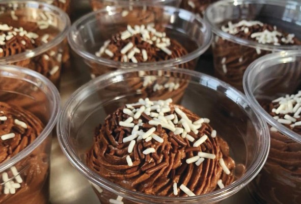 Mousse de chocolate del chef Fabien Migny