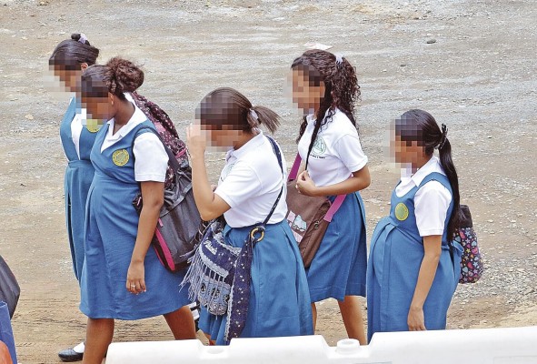Las escuelas de las regiones educativas de Panamá y Panamá Oeste encabezan la lista de estudiantes embarazadas.