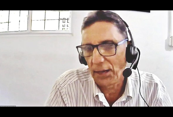 Aníbal Grimaldo, ingeniero electrónico.