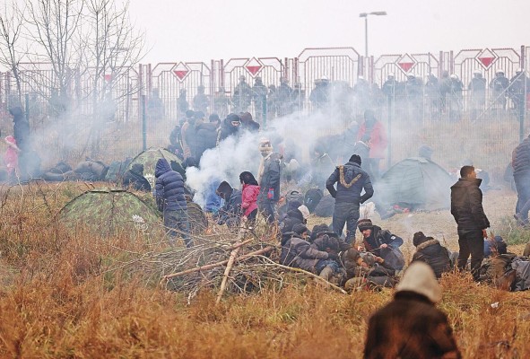 La crisis en la frontera entre Polonia y Bielorrusia podría extenderse durante meses.