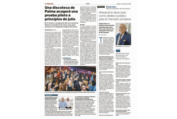 La prensa de Europa destaca la evolución de la pandemia y la inversión española en Panamá