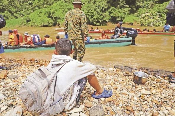 En lo que va de año más de 400.000 migrantes irregulares han cruzado Darién.