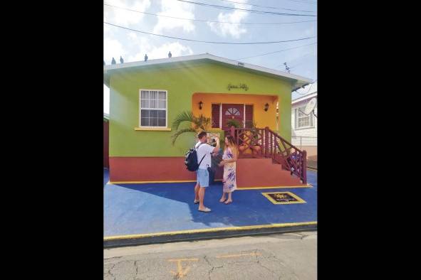 La casa donde Rihanna vivió su infancia, un punto turístico en la isla.