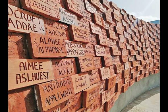 El Muro de los Constructores de Barbados.