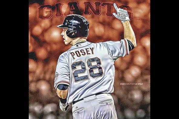 La carrera de Posey en las mayores fue de 12 temporadas.