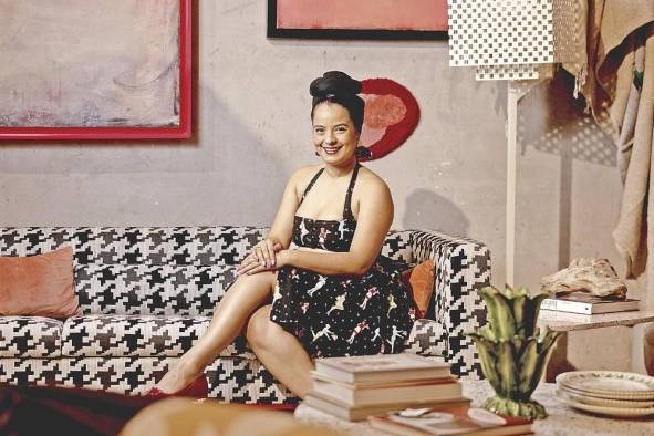 La directora de la obra, Dayana Moreno.